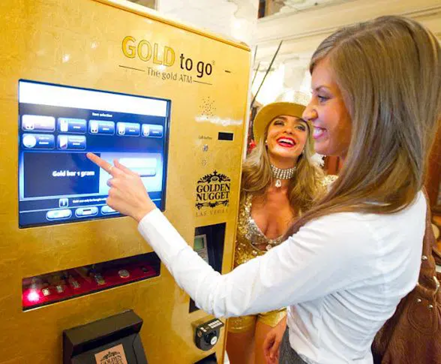 Gold vending machine